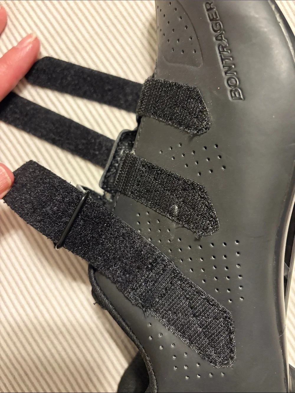 Bontrager Vella Women's Road Cycling Shoes Black Spin Bike Clip In Size 6